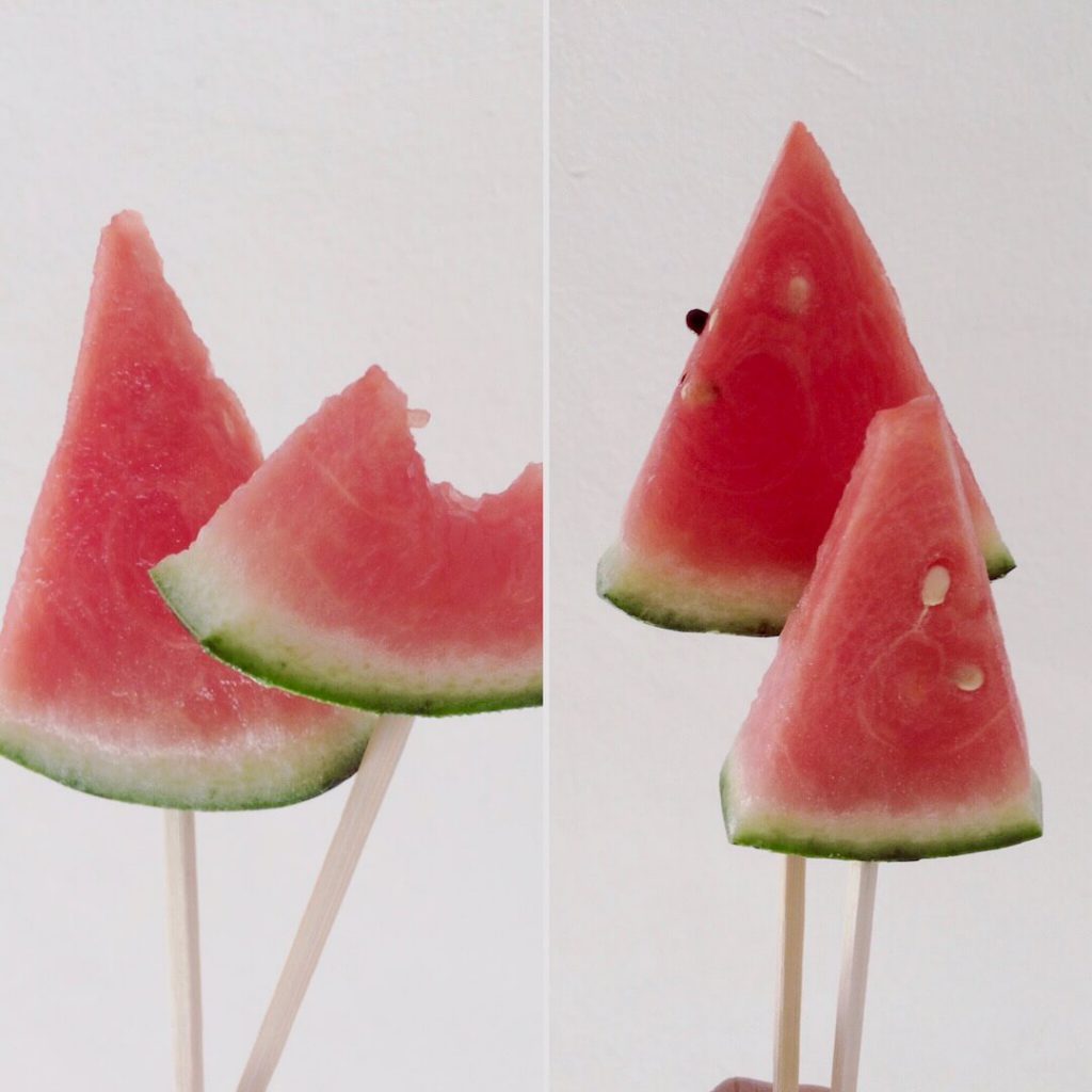 Wassermelonen-Slush-Eis selbst machen - freshdelight